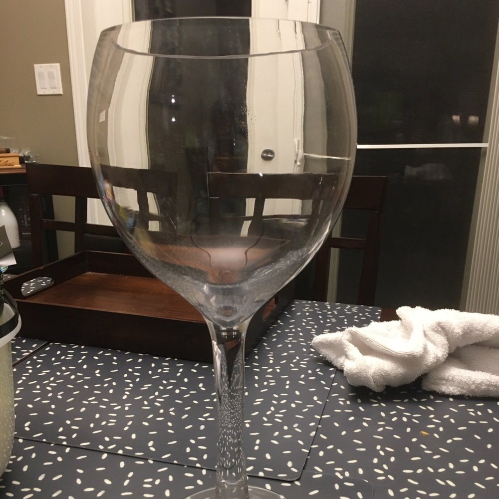 Large wine glass
